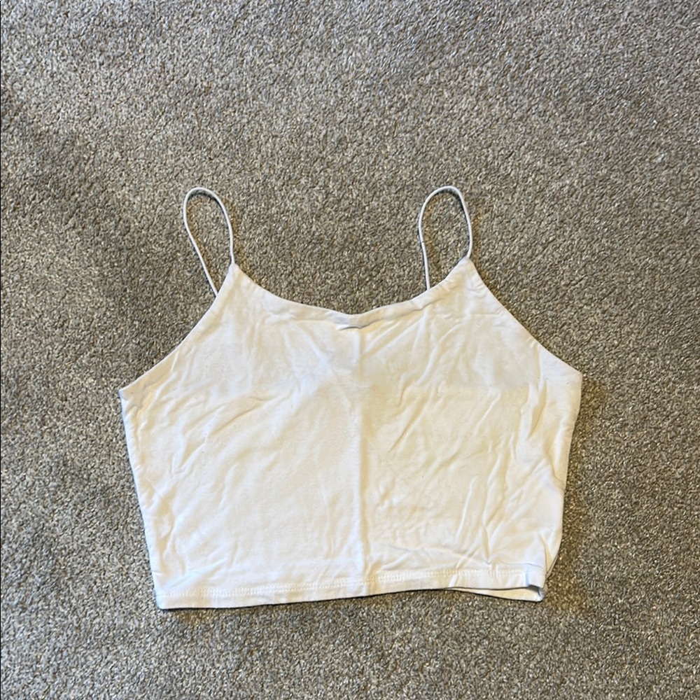 White Women's Camisole Top